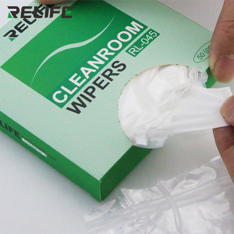 Relife RL-045 Antistatic Dust-Free Wipe Cloth for  Screen Cleaning Cloth Wiper Mobile Phone