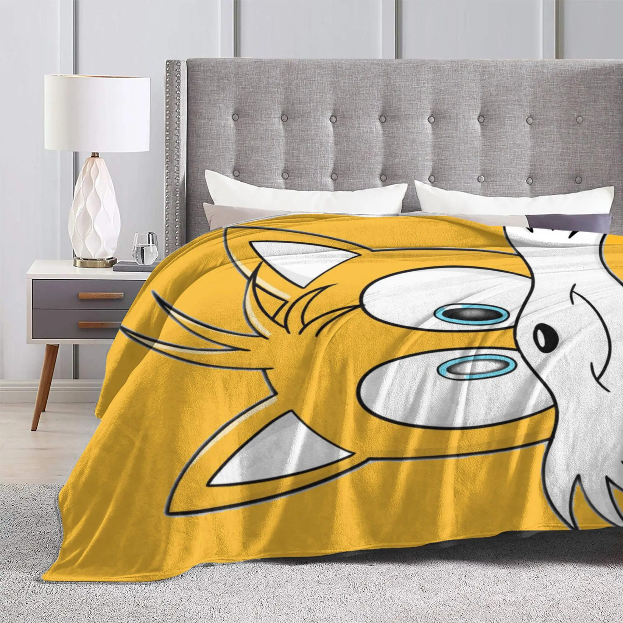 Sonices Face Accessories Blankets Super Soft Velvet  Throw Blankets Relax Plush Thin Quilt - view 6