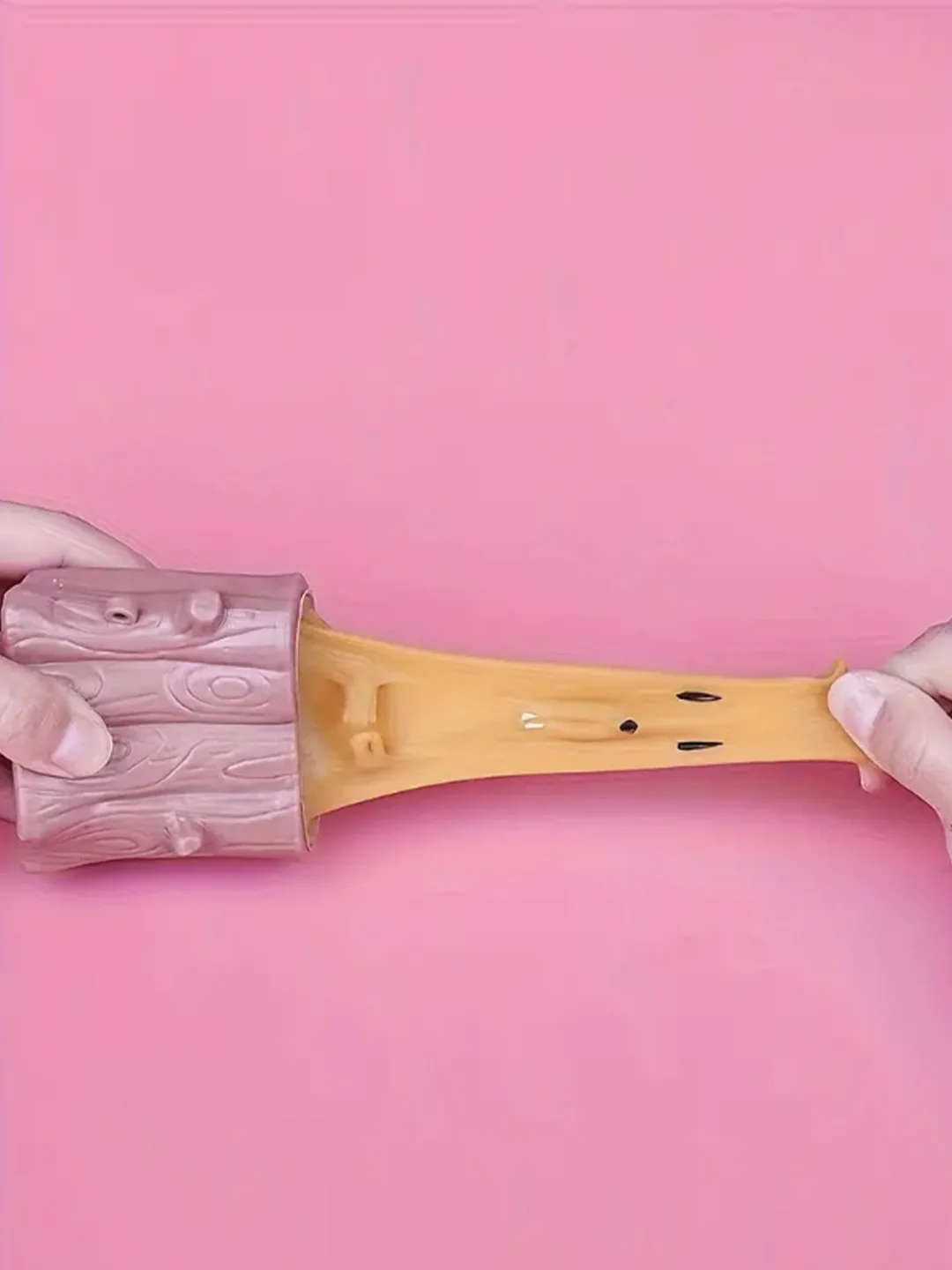 لعبة ضغط تحرير الضغط على شكل سنجاب واحد - لعبة تخفيف قرصة الطاولة الحسية ذات فتحة تهوية بلاستيكية متينة