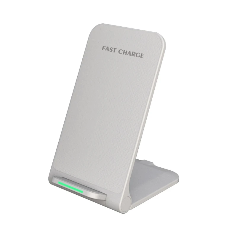 Wireless Stand, 15W Fast Wireless Charging Stand, Foldable Dock Phone Holder,Wireless Charging Station W3JD