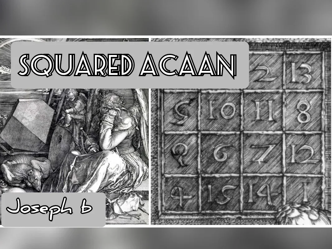 SQUARED ACAAN by Joseph B -Magic tricks