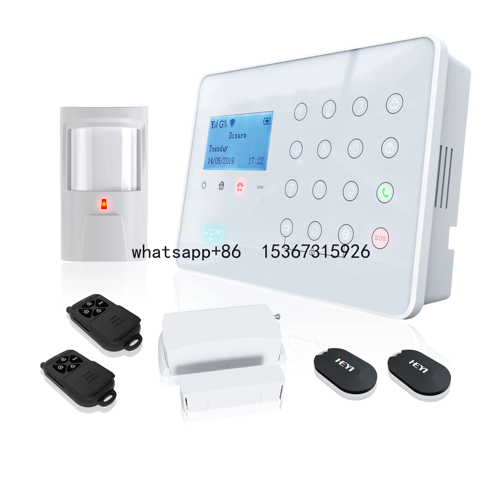 (Hot Offer)  smart burglar best simple safe ring security wireless gsm home alarm system kit