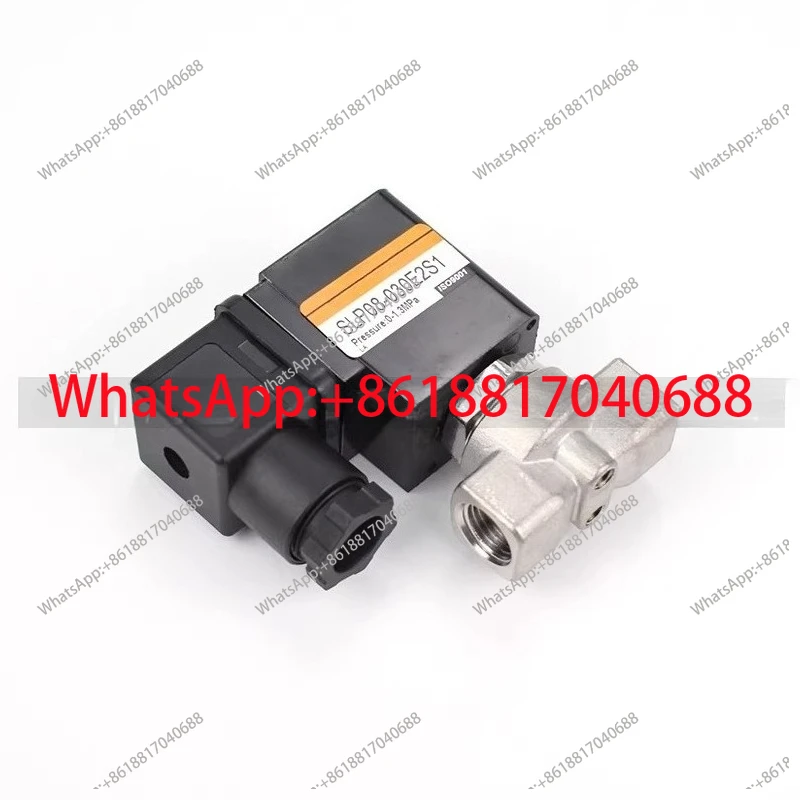 24v(Normally closed type) Two-position two-way solenoid valve Stainless steel standard SLP06/SLP08-030E2S1/030E2S1E/030E2S1V
