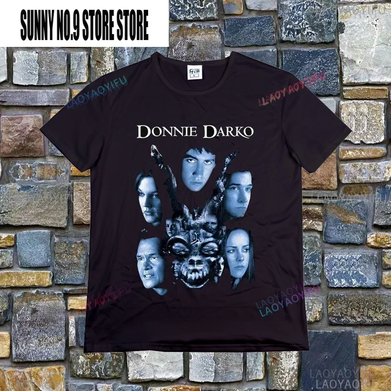 2023 Donnie Darko V3 movie poster Jake Gyllenhaal DTG T-SHIRT BLACK all sizes XS-4XL
