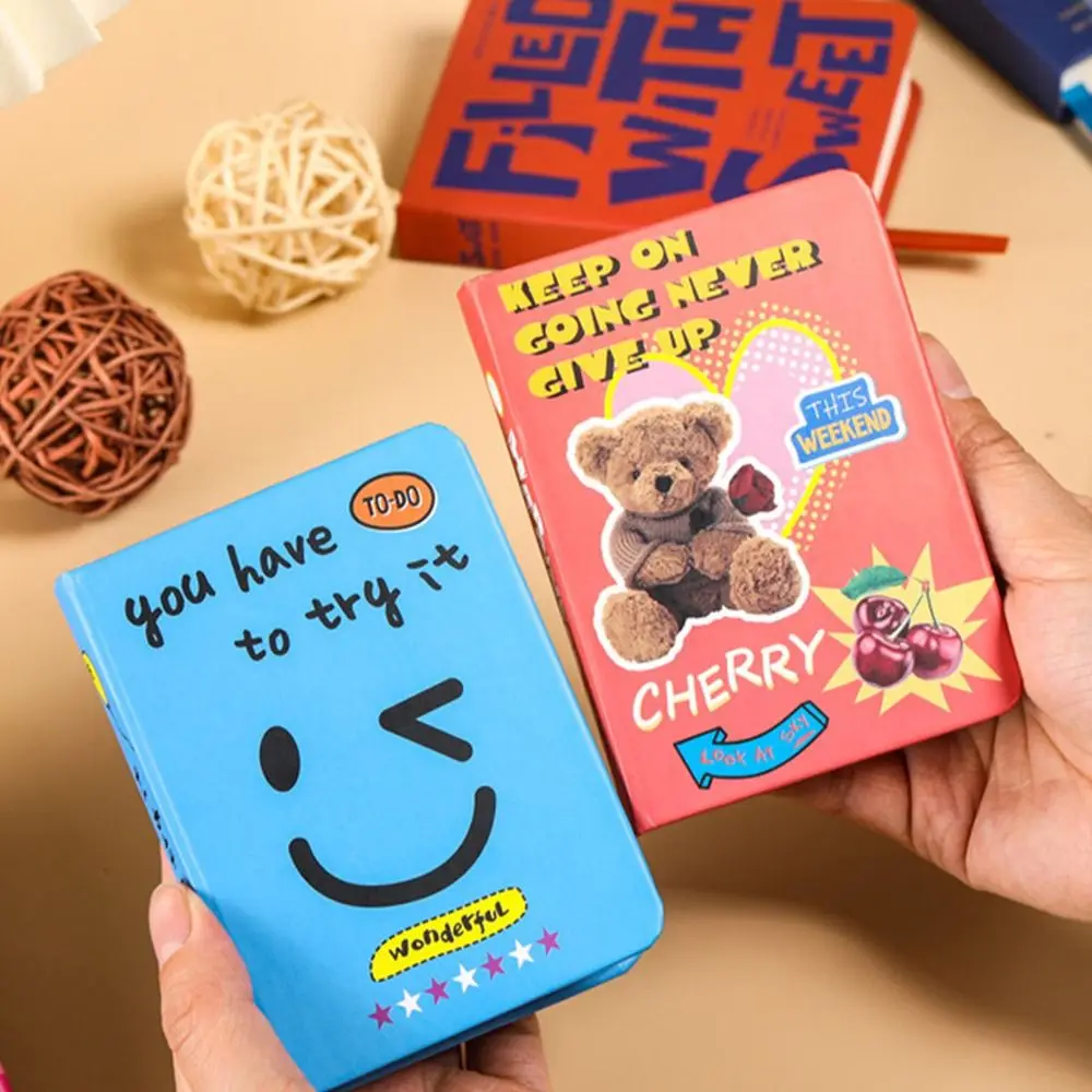 96 Sheets Memo Diary Planner A7 Mini Notebook Agenda Organizer Thickening Pocket Notepad Writing INS Style Student