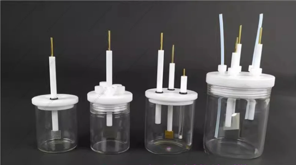 For 20ml 30ml 100ml 200ml 300ml Unsealed Ordinary Electrolytic Cells Electrochemical Reaction Cells with Cover