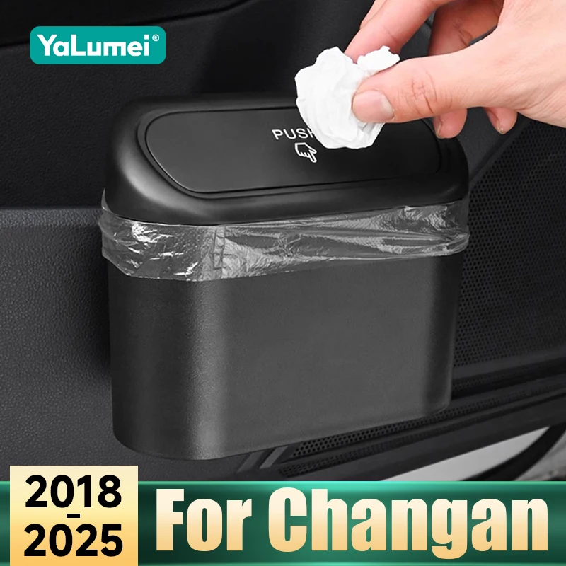 Für Changan CS35 CS55 CS75 Plus CS95 CX70 2018-2021 2022 2023 2024 2025 Auto Mülleimer Lagerung box Anti Leckage Zubehör