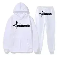 Nofs Tracksuit Sets for Men Sweatshirt Running Jogging Sport Piece Macoff Fashion Designer Couple - view 3