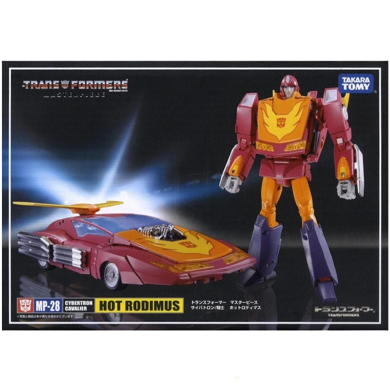 In Stock Takara Tomy Transformers MP series Japanese version MP-28 Hot Rod Action Robot Models Collectible Figures Birthday