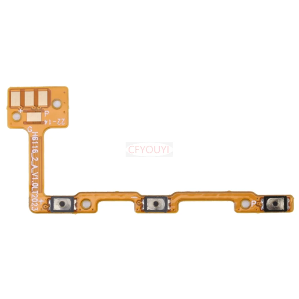 10pcs/lot Power ON OFF Volume Button Flex Cable For Infinix Hot 11 Play X688 X688C X688B Power Button & Volume Button Flex Cable