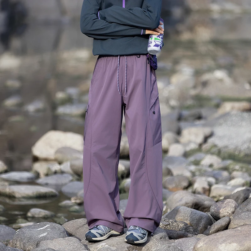 

Мужские рабочие брюки IZEXX для активного отдыха, весна 2026, складные, для альпинизма и десантных операций, из поливолокна, свободного кроя, спортивные