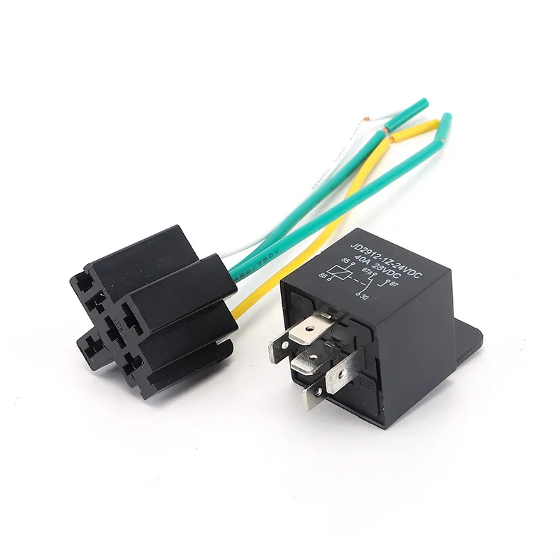 

waterproof Relay Automobile Motorcycle Electric Vehicle Headlight Fan Horn GPS Power Off Fuel Cut-off Relays DC 12V 24V 36V 48V