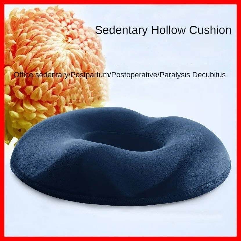 Memory Foam Donut Seat Cushion Comfort Sofa Tailbone Orthopedic Foam Anti Hemorrhoid Massage Tailbone Pillow for Car Office