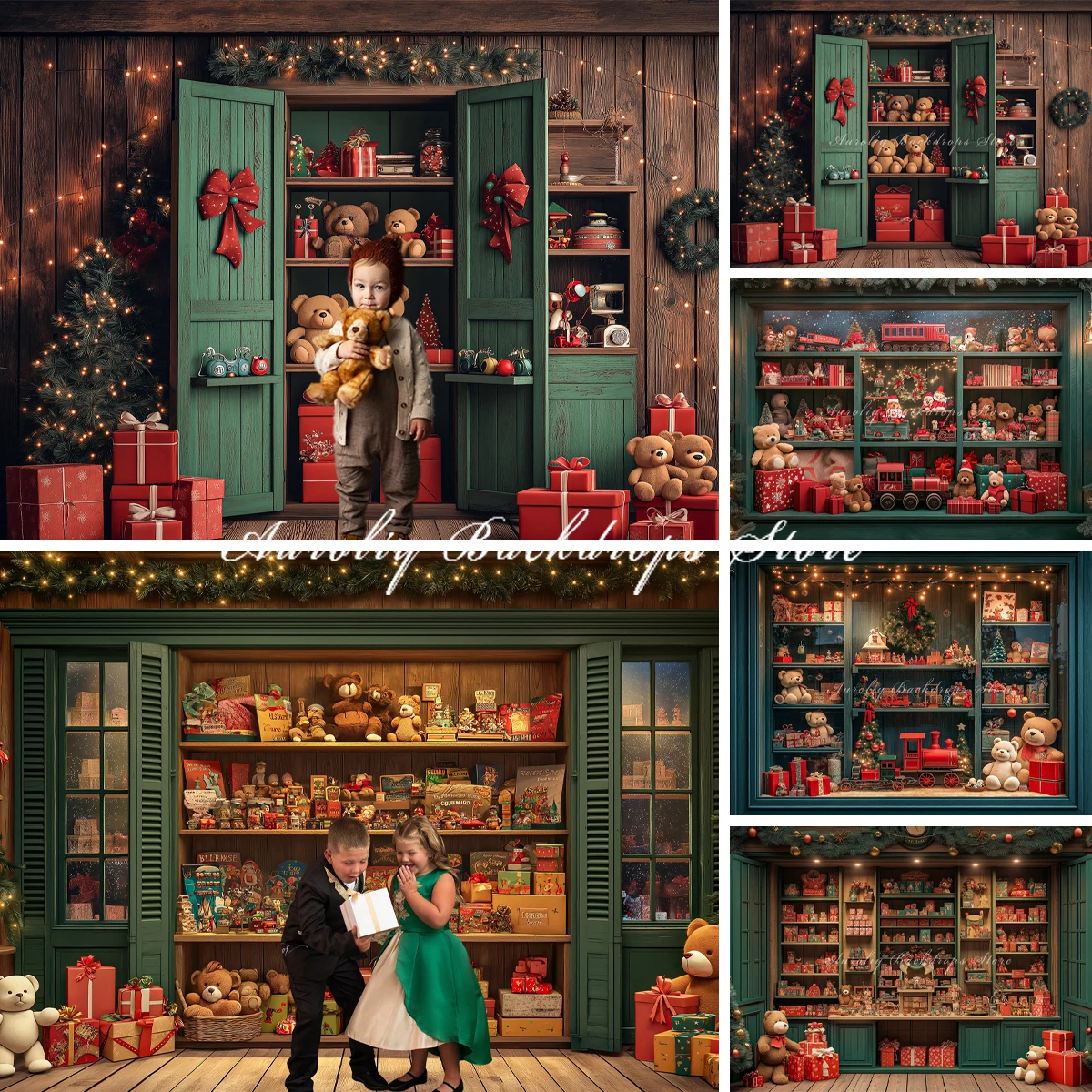 

Рождественские фоны с окнами, реквизит для фотосессии для детей, декор для взрослых и детей, шкаф для фотосъемки, рождественский подарок, игрушки, фоны для фотостудии