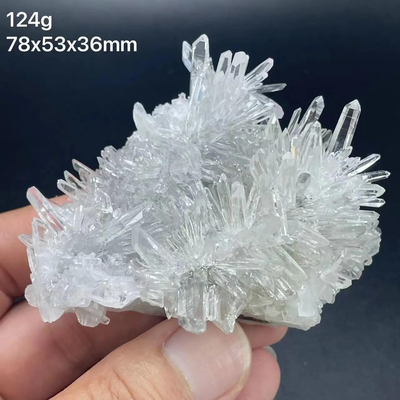 

New 100 Natural Very Clean Quartz Lemlia Crystal Cluster Healing Crystals from Colombia