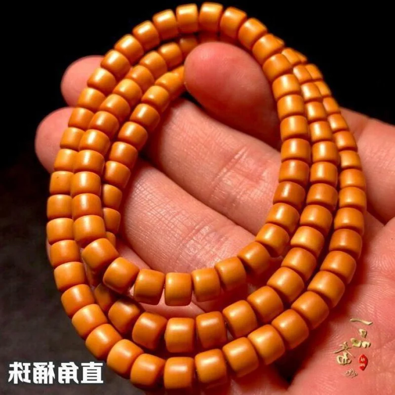 

Olive Nut Neck Hanging Old-Styled Bead Crafts Stone Carving 108 PCs Rosary Accessories Necklace Beads Bracelet