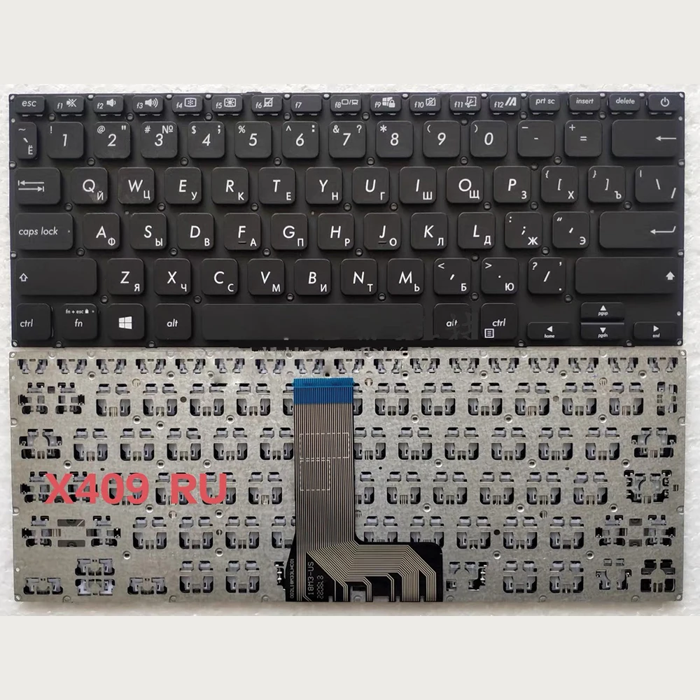 

RU/SP/UK Keyboard for ASUS VivoBook X415JA X415JF X415EA M409BA M409DA M409DJ A409FL A409FA S409 A409MA F409UA F409FA P409 S409U