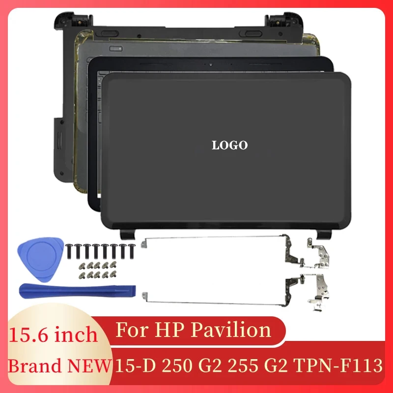 

Новая несенсорная рамка для ноутбука HP 15-D 250 G2 чехол задняя крышка для ноутбука/передняя рамка/петли/Упор для рук/Задняя панель для ноутбука