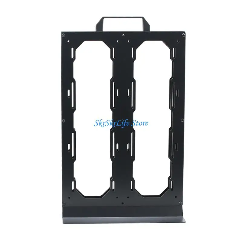 

E65E High Efficiency 360x2 External Radiators Bracket for Enhances Cooling Metal Construction Toolless Installation For Multiple