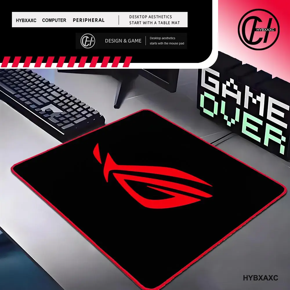 Computer Mouse Pad ASUS ROG Gaming Accessories Small PC Gamer Mausepad Carpet Desk Mat Keyboard Rubber Decoracion CS GO Mousepad