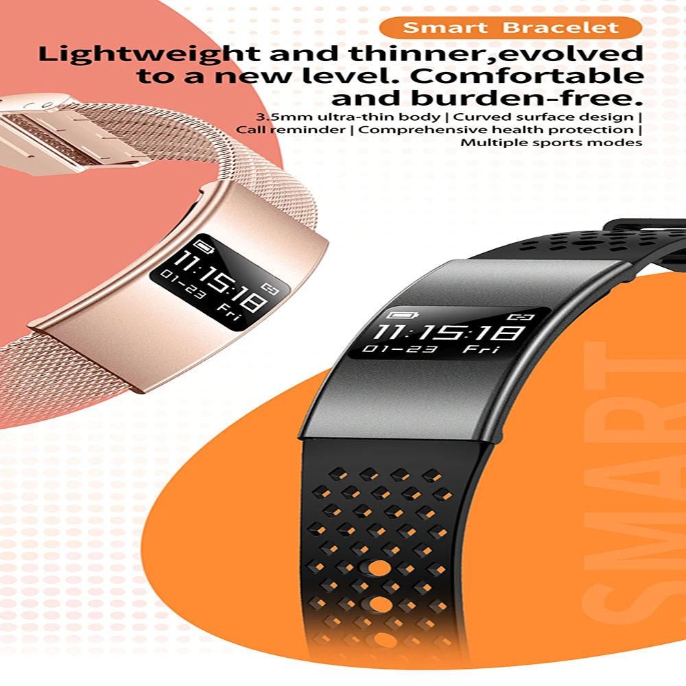 Новый ультратонкий смарт-брасл – обзор и цена Smartwatch Stylish Watches For Women
