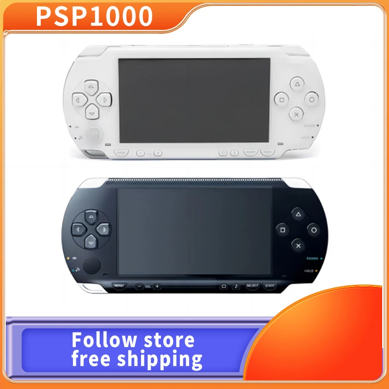 Original P S P1000 game console 64GB 128GB memory card includes free games, pre installed games, and ready to play/Rich color