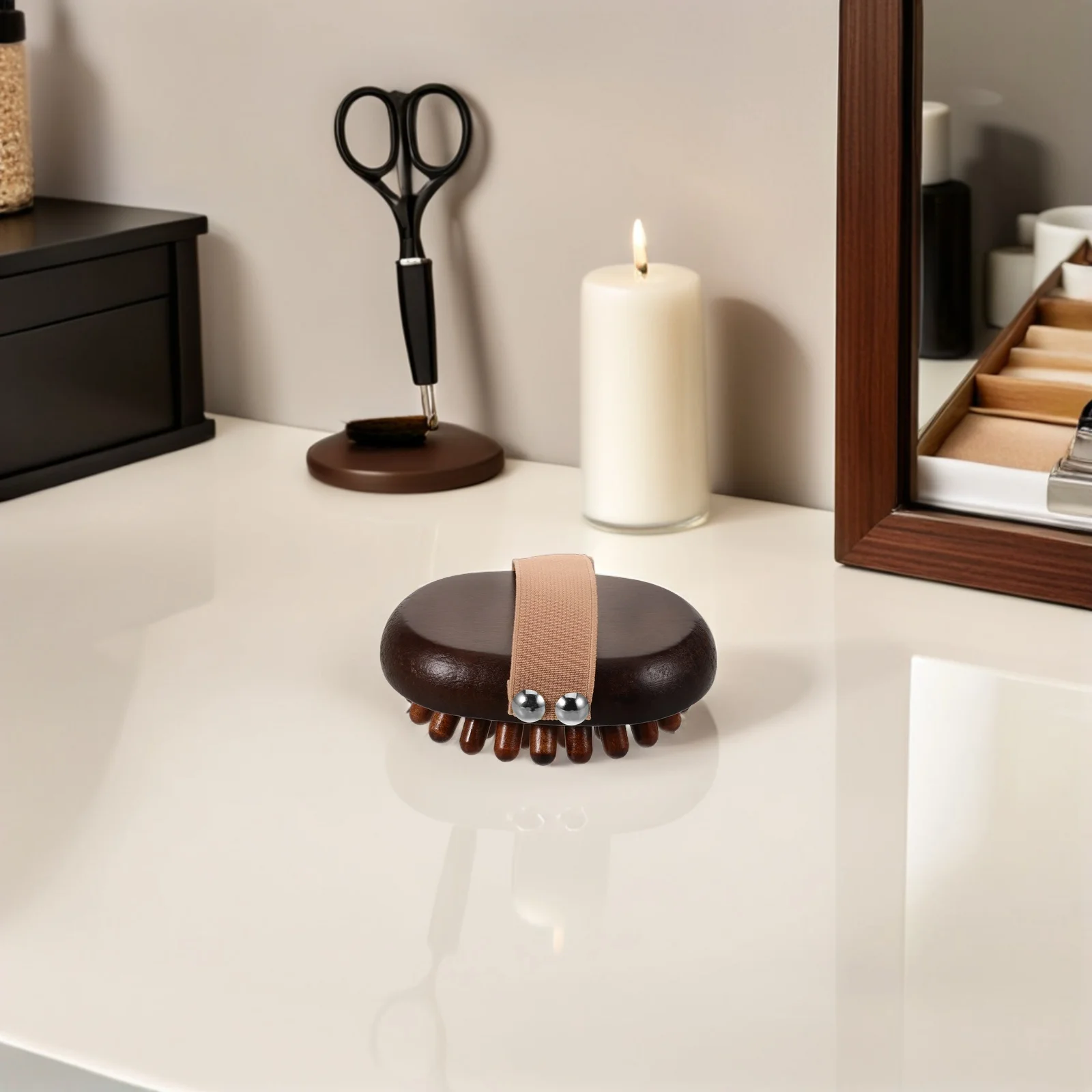 

Ergonomic Meridian Massage Brush Handheld Body Massager Acupoint Stimulator Relaxation Spa Accessory Massage Meridian Brush