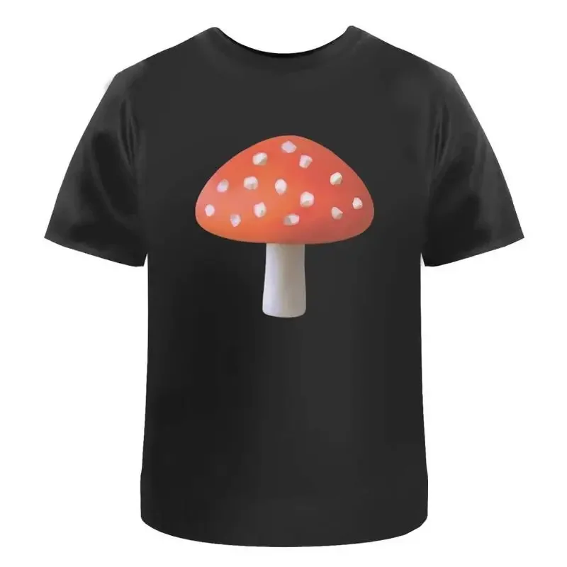 Toadstool Mushroom' T Shirt 100 Cotton S Xxl Ta024206