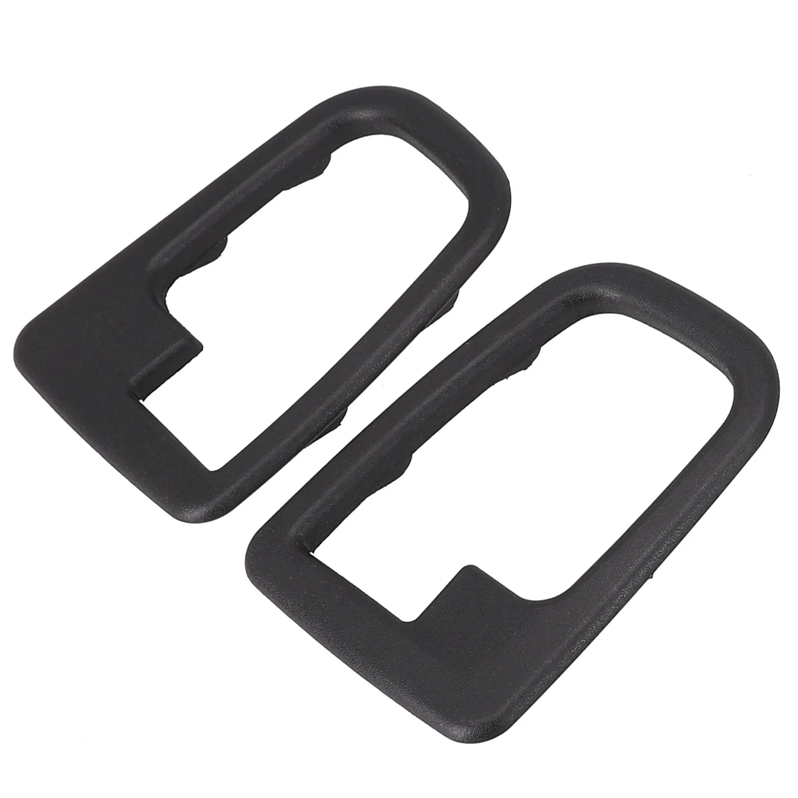 2pcs/Pair Interior Door Handle Covers For BMW 3 E36 Z3 For M3 51228219023 51228219024 Plug-and-Play Black Interior Parts