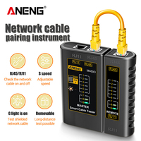 ANENG M469D Cable lan tester Network Cable Tester RJ45 RJ11 RJ12 CAT5 UTP LAN Cable Tester Networking Tool Network Repair