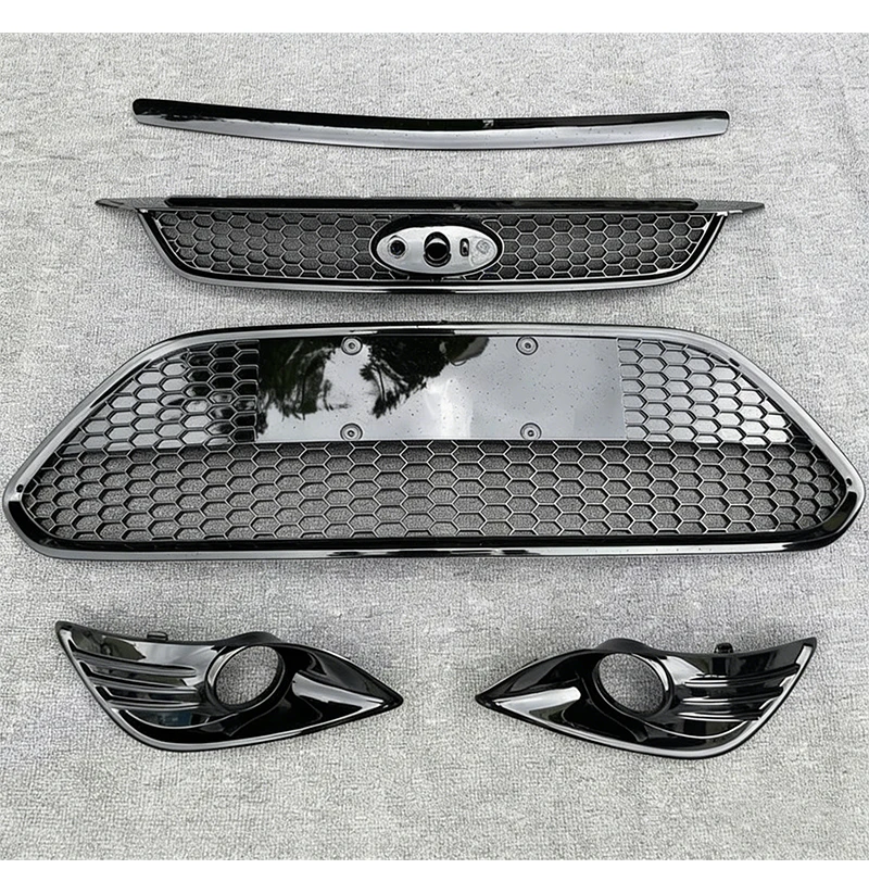 For Ford Focus 2009 To 2015 Hatchback Sedan Car Front Lower Honeycomb Grille BodyKit Auto Parts Exterior DM5917B968CB DM5982 00C view 4