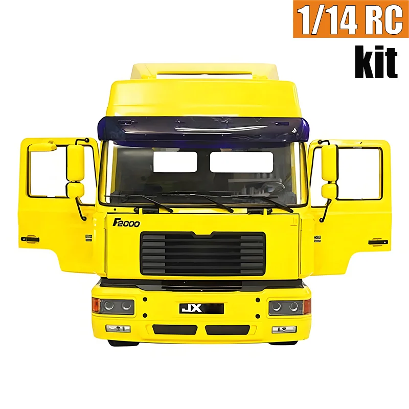 1:14th Scale JXmodel Simulation Cab Kit for RC Truck JXmodel MAN F2000 4x2 Car