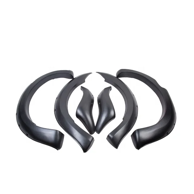 Car Fender Flares for Ford Ranger T6  2012-2017 4x4 off Road Fender with Textured Finish Black Color Auto Part Car Fender