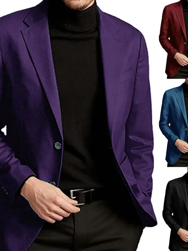 

European Sle Casual Men's Suit Cardigan Large Size Outerwear New 2024 Wi Independent Station Daily Wear Korean Sle