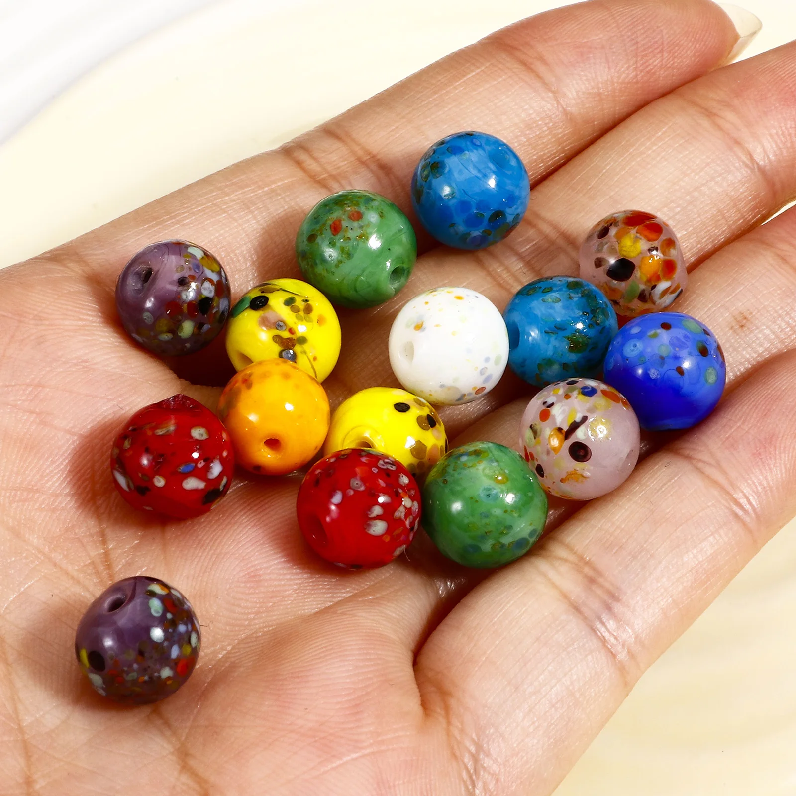 5Pcs Lampwork Glass…