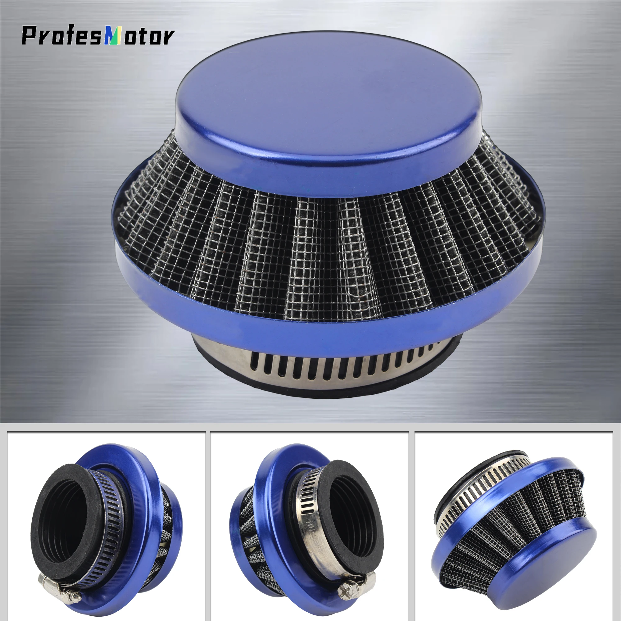 

Motorbike Pit Dirt Bike Sports Intake 35mm Universal Motorcycle Air Filter Cleaner ATVs Quad Dirt Pit Bike Accessories Enduro