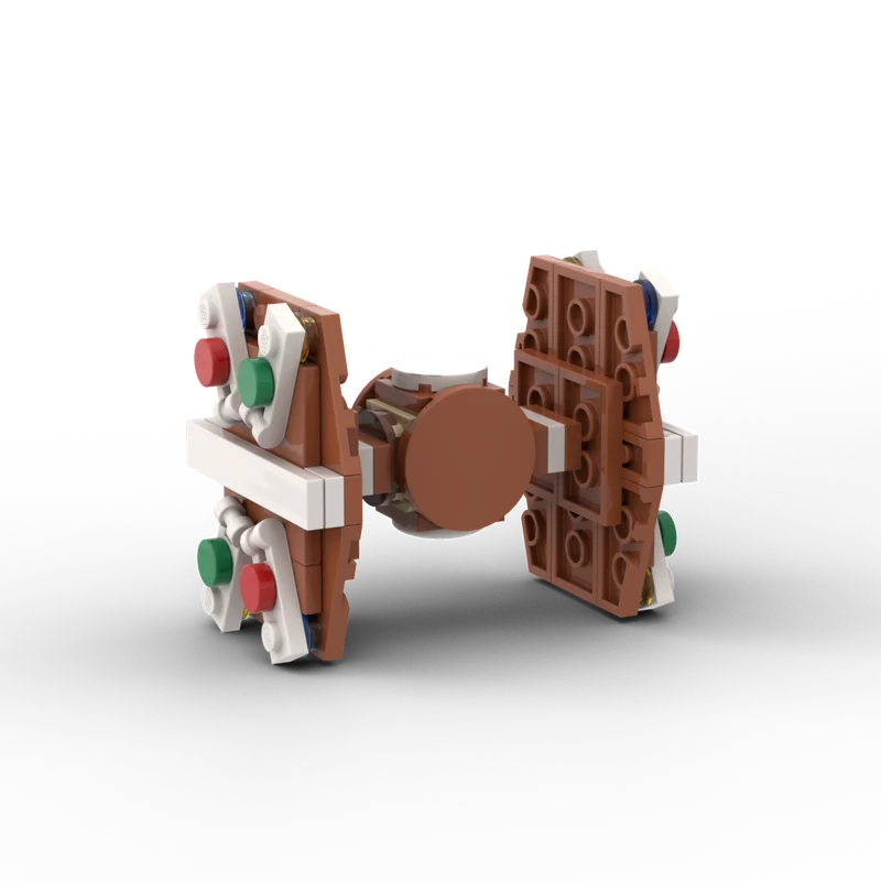 

Строительный блок MOC, серия космических войн, пряничный новый космический корабль, кирпичная модель, образовательная игрушка, подарки на день рождения для взрослых MOC-237272