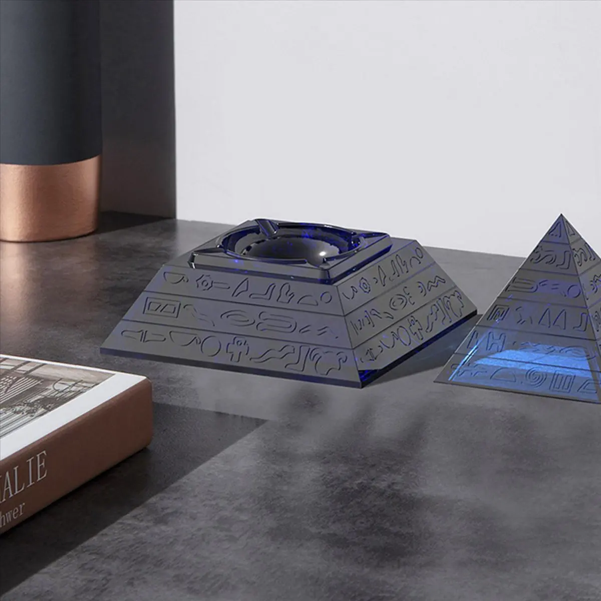 【ABFS】Pyramid Ashtray Epoxy Resin Mold Smoke Storage Box Casting Silicone Mould DIY Crafts Ornaments Making Tools