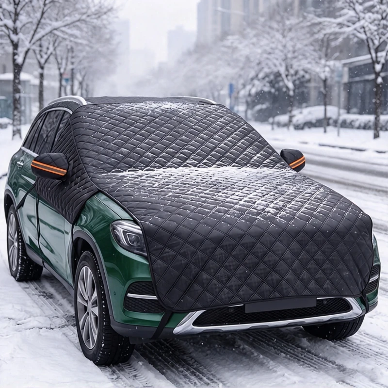 Car Front Windshield Anti Snow Shield Anti Freezing Anti Snow Cover For SUV Outdoor Parking Protection Isolates Ice Useful