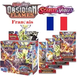 Pokemon Cards of French Version, Cartas escarlate e violeta, Evolution Booster, Coleção do jogo, Negociação Batalha, Brinquedos de cartão, 360PCs