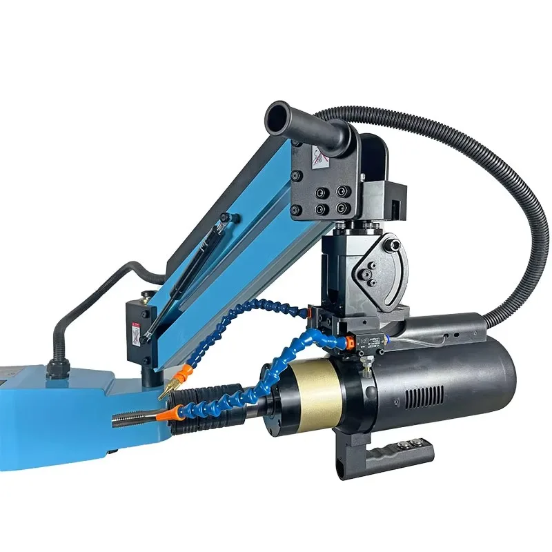 

M24 High Speed Oiling and Blowing Tapping Machine Automatic CNC Servo Electric Bending Arm Vertical Tapping Machine