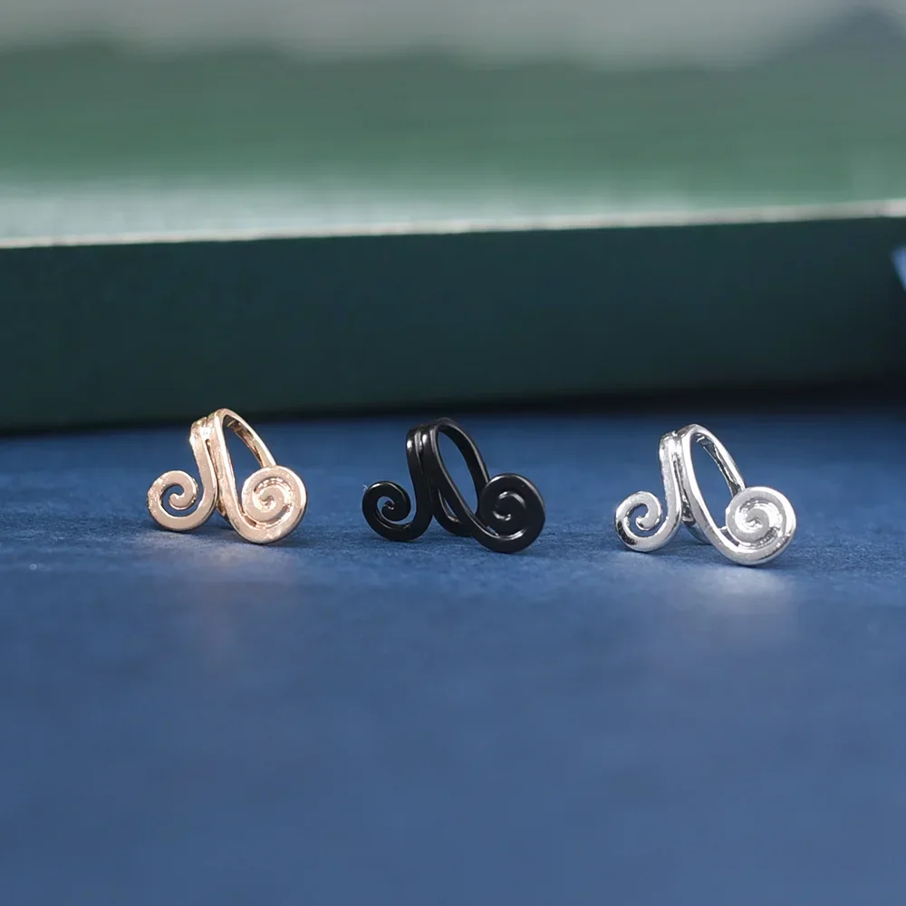 1 Pair Acupressure Earrings Non Piercing Flower Shape Women Fashion Japan Korean Clip Earrings New Y2k Jewelry Earring Wholesale