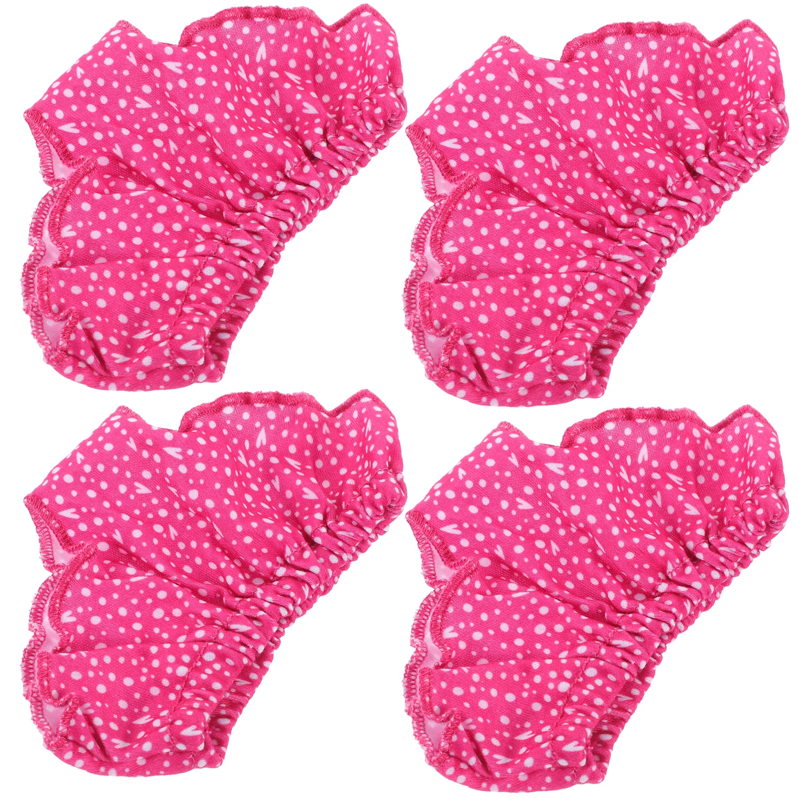 4 Pcs Clothes Reusable Panties Dress up Accessories Accessory Toy Pretend Underwear