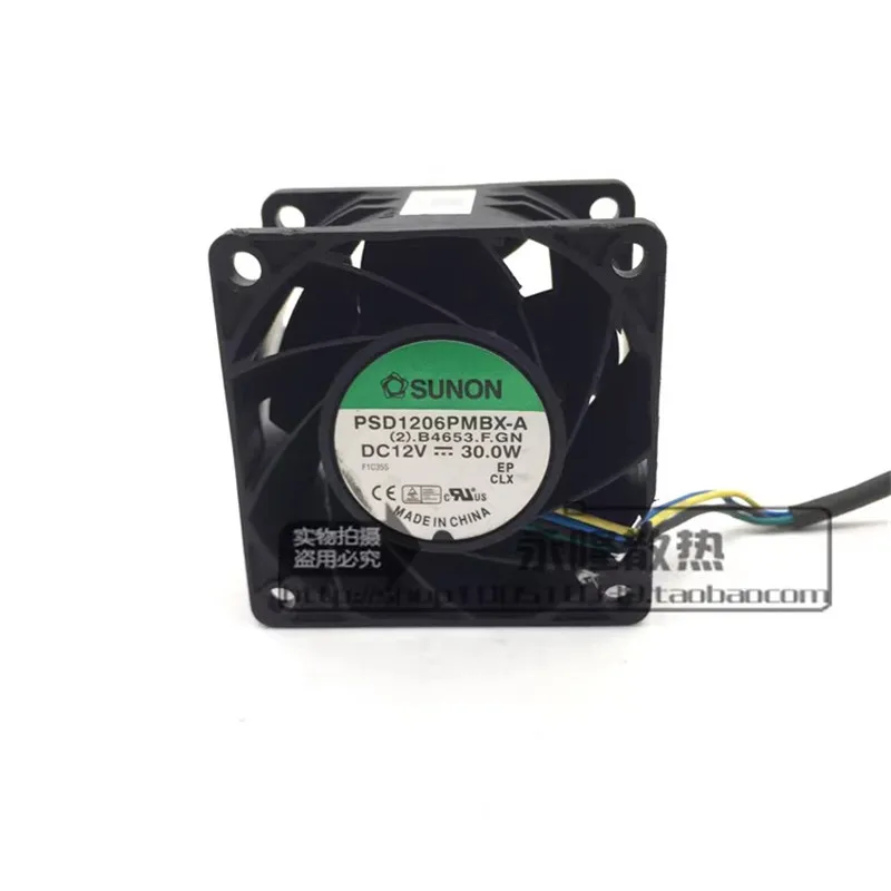 

Original PSD1206PMBX-A 60 * 60 * 38MM 12V 30W 6CM high speed violent server cooling fan