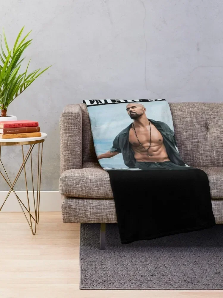 Gift For Men Shemar Moore Gift Movie Fans Throw Blanket Custom Personalized Gift halloween Blankets