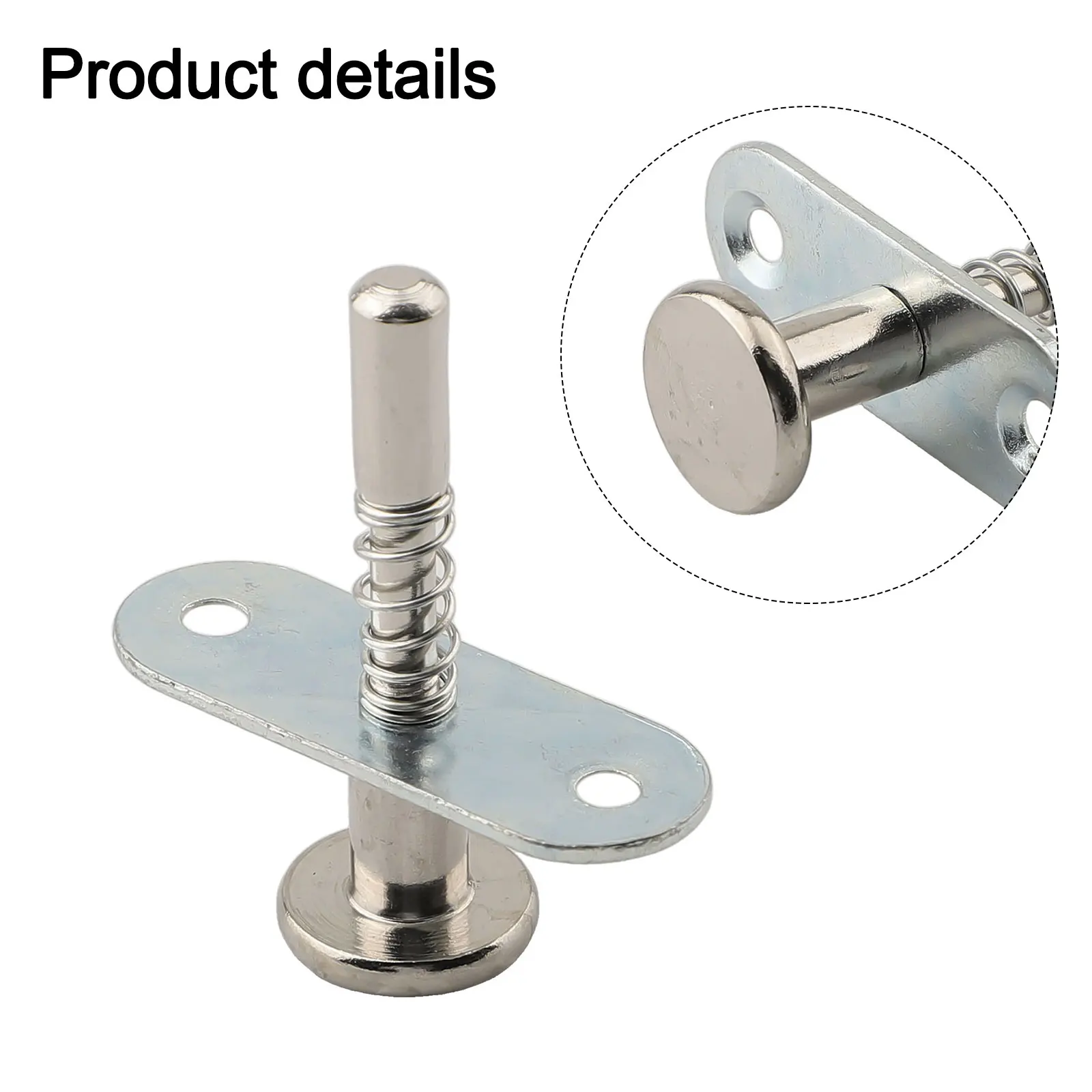 

Sleekly Designed Steel Plunger Latch Measuring at 6 5x45mm Equipped with a Strong Spring and Includes Necessary Fasteners