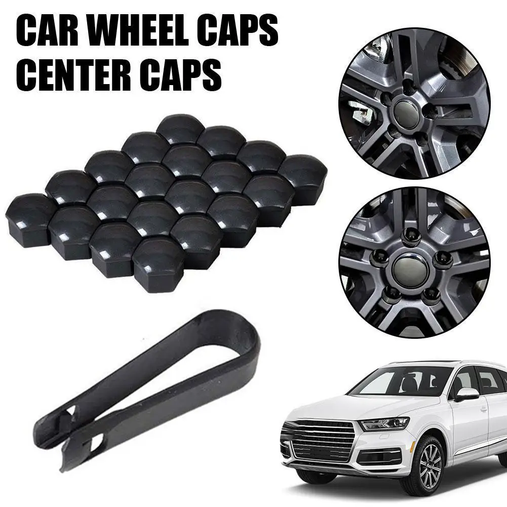 General Motors Tire Screw Cap Wheel Hub Decorative Plastic Shell Nut Protective Cover 17mm 19mm 21mm - GM Parts