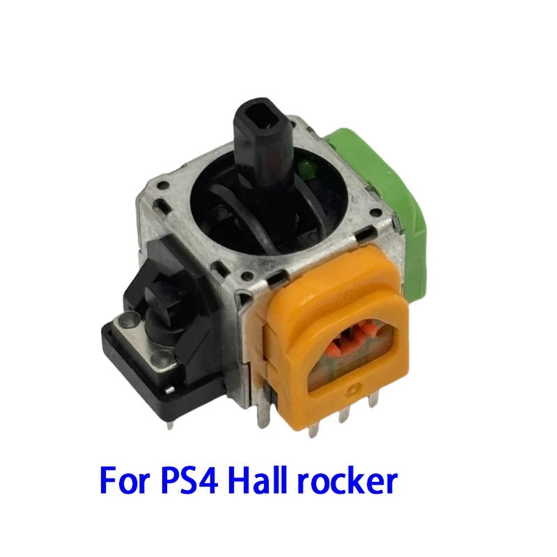 6PCS For PS4 Hall Electromagnetic Joystick High-Precision Adjustable Electromagnetic IC Hall Thumbstick 3D Analog Stick