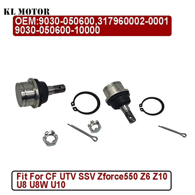 

2pcs ORIGINAL ATV Upper Ball Joint Z6 Z8 U8 U10 EPS Z10 EPS UTV500 9030-050600 9030-050600-10000