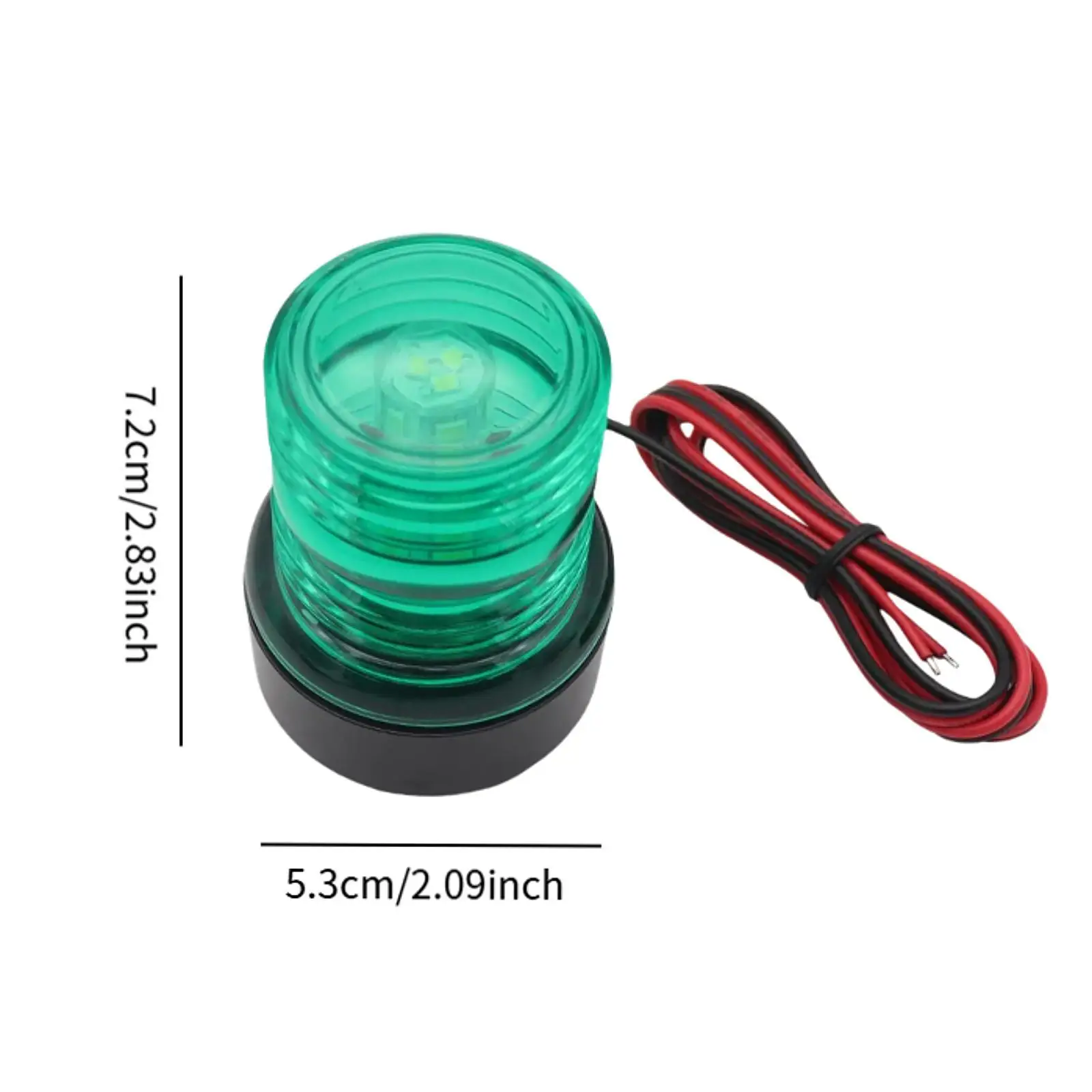 في جميع أنحاء LED ستيرن الملاحة الخفيفة 5W للماء جبل مصباح إشارة للسفن البحرية الإبحار